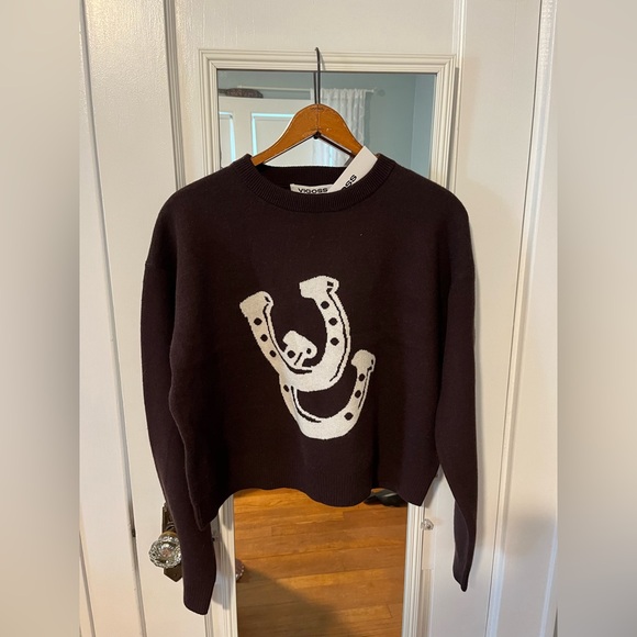 NWT Vigoss Horseshoe sweater - Picture 2 of 8